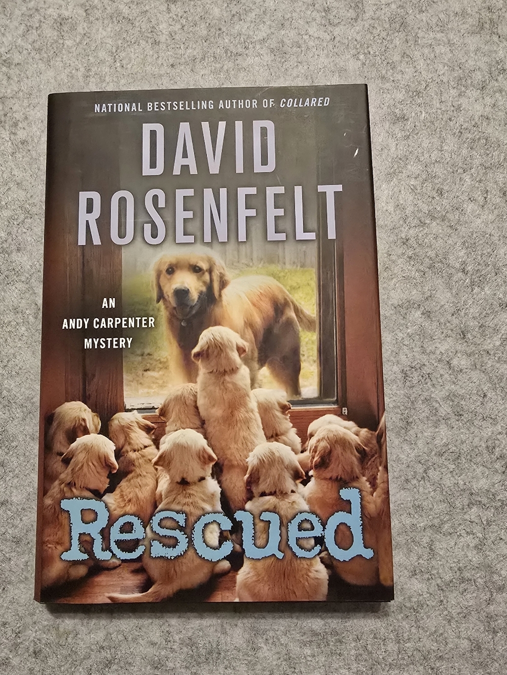 Rescued An Andy Carpenter Mystery By David Rosenfelt